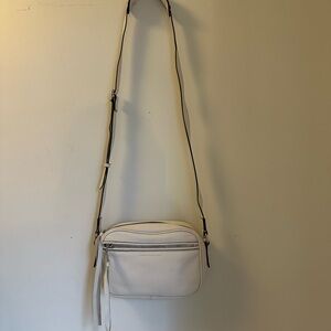 Aimee Kestenberg Berlin Leather Cream Crossbody Bag